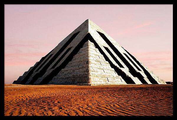 Golden Sunrise Above Giza