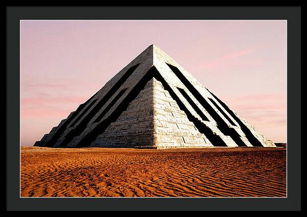 Golden Sunrise Above Giza