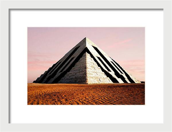 Golden Sunrise Above Giza