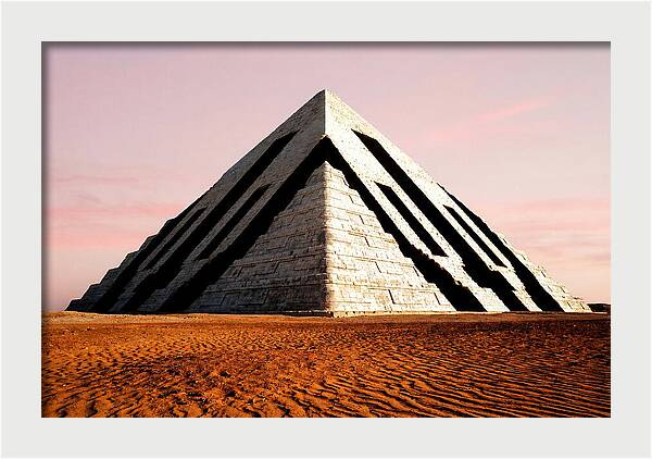 Golden Sunrise Above Giza