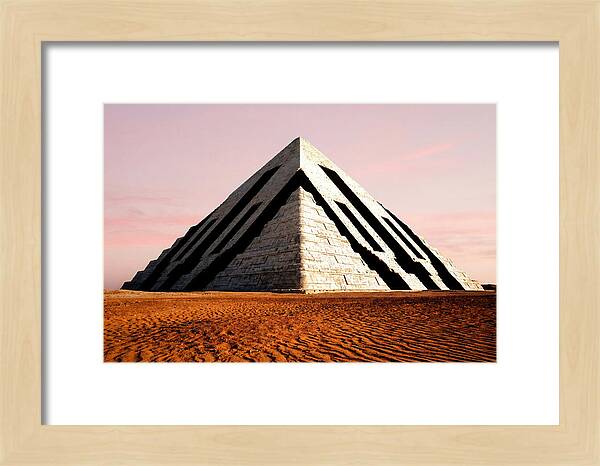 Golden Sunrise Above Giza