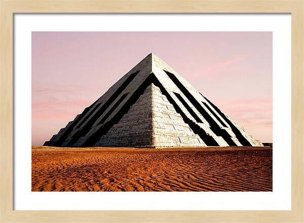 Golden Sunrise Above Giza