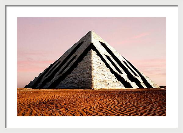 Golden Sunrise Above Giza