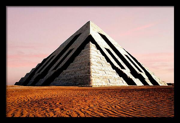 Golden Sunrise Above Giza