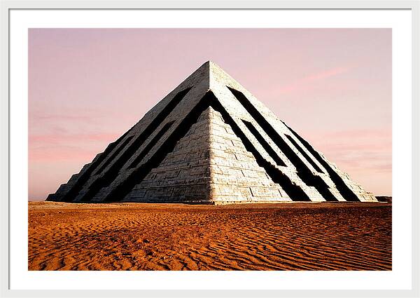 Golden Sunrise Above Giza