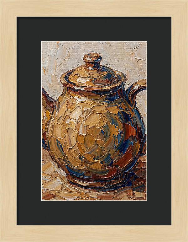 Golden Teapot Elegance