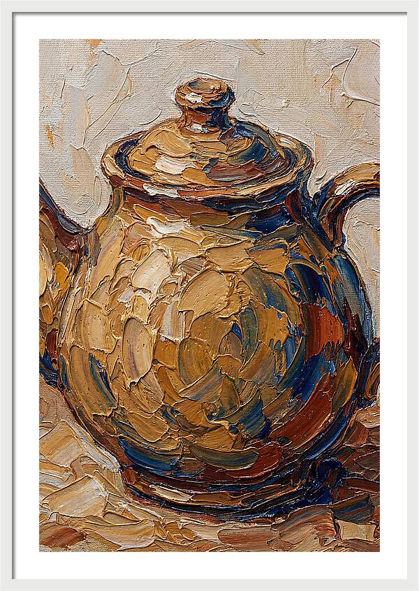 Golden Teapot Elegance