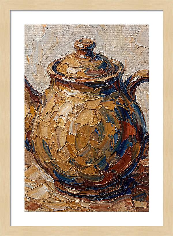 Golden Teapot Elegance