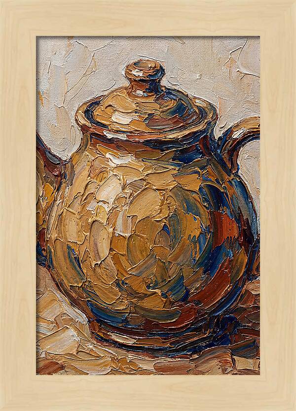 Golden Teapot Elegance
