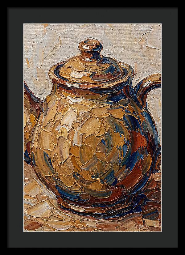 Golden Teapot Elegance