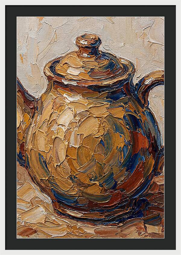 Golden Teapot Elegance