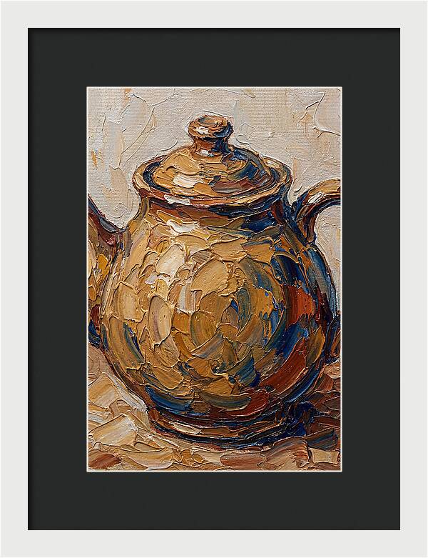 Golden Teapot Elegance