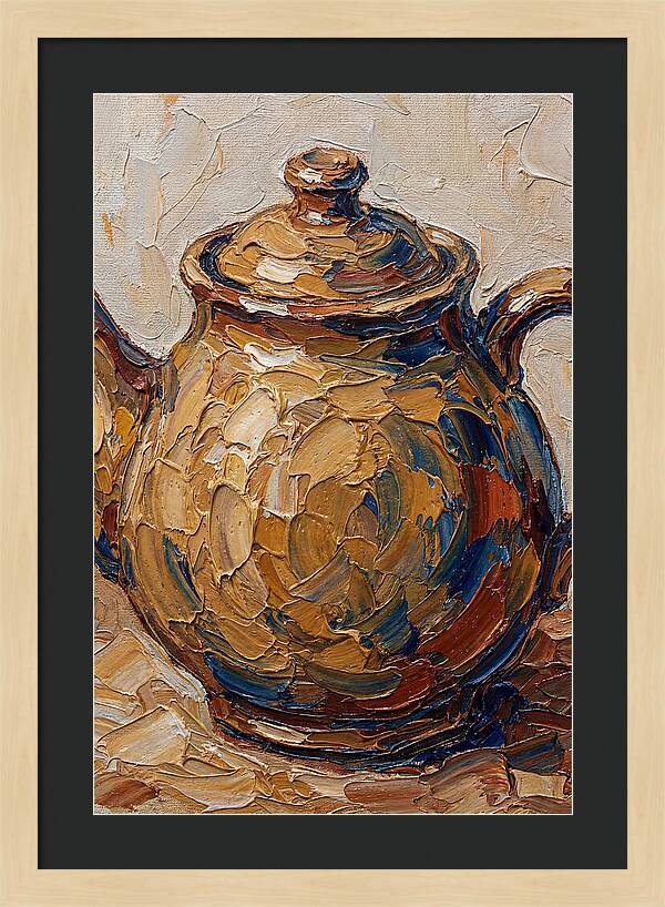 Golden Teapot Elegance