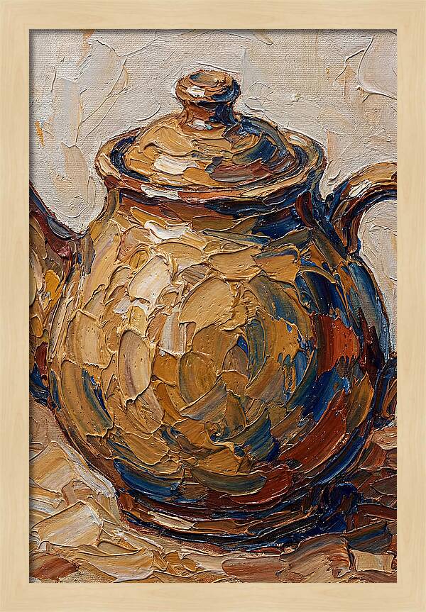 Golden Teapot Elegance