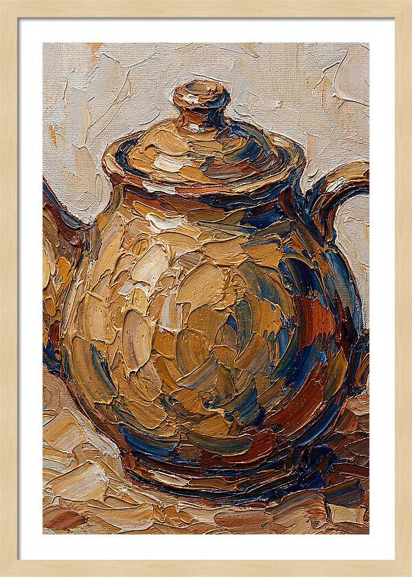 Golden Teapot Elegance