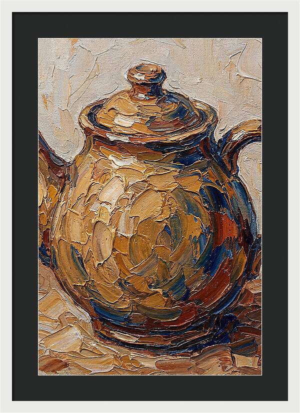 Golden Teapot Elegance