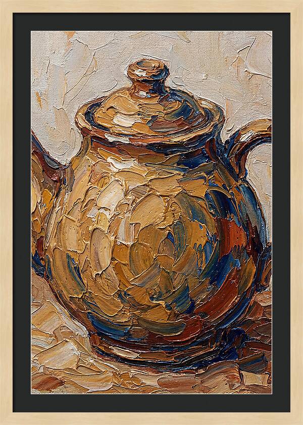 Golden Teapot Elegance