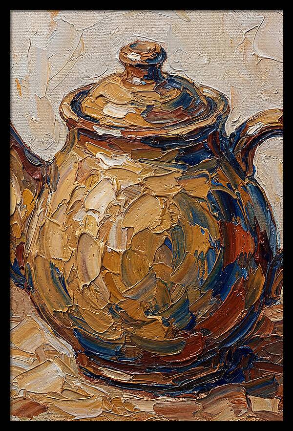 Golden Teapot Elegance