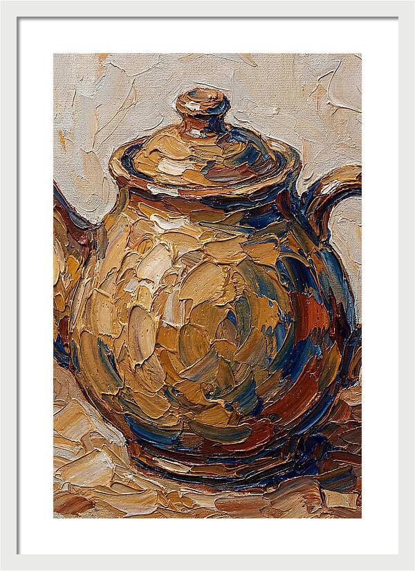 Golden Teapot Elegance