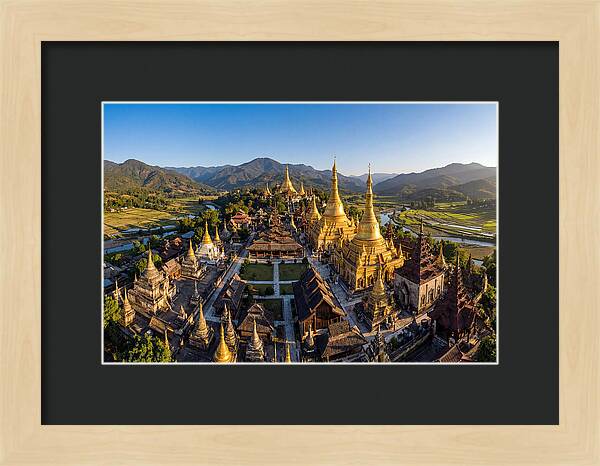Golden Temples Amidst Nature