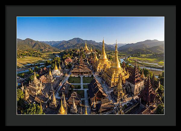 Golden Temples Amidst Nature