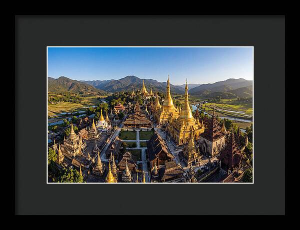Golden Temples Amidst Nature