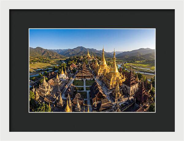 Golden Temples Amidst Nature