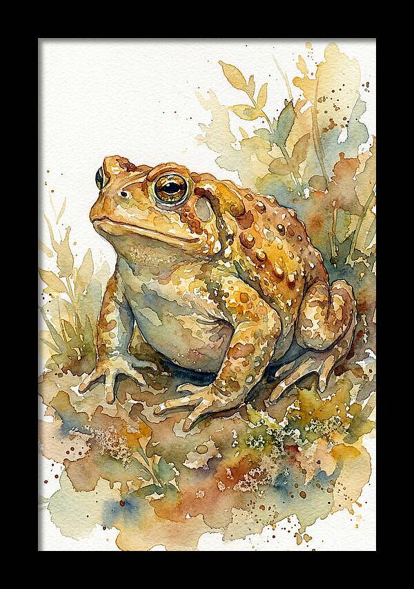 Golden Toad In Nature