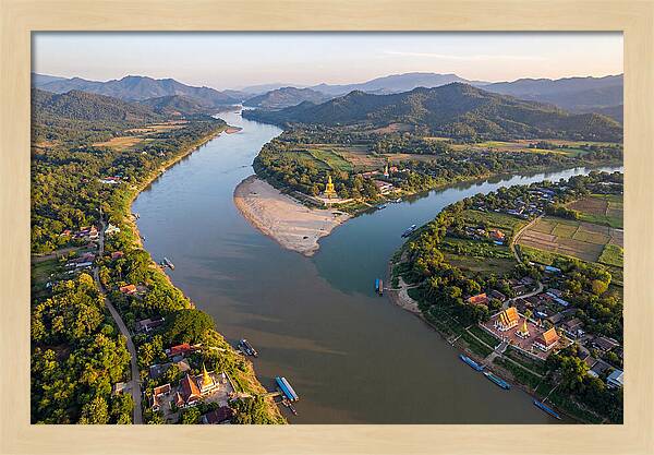 Golden Triangle From Above