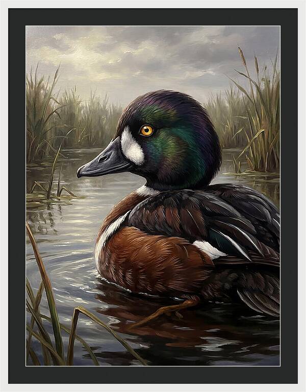 Goldeneye Duck In Serenity