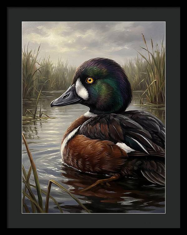 Goldeneye Duck In Serenity