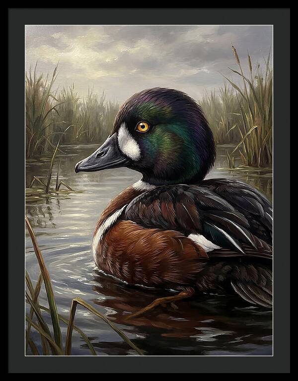 Goldeneye Duck In Serenity
