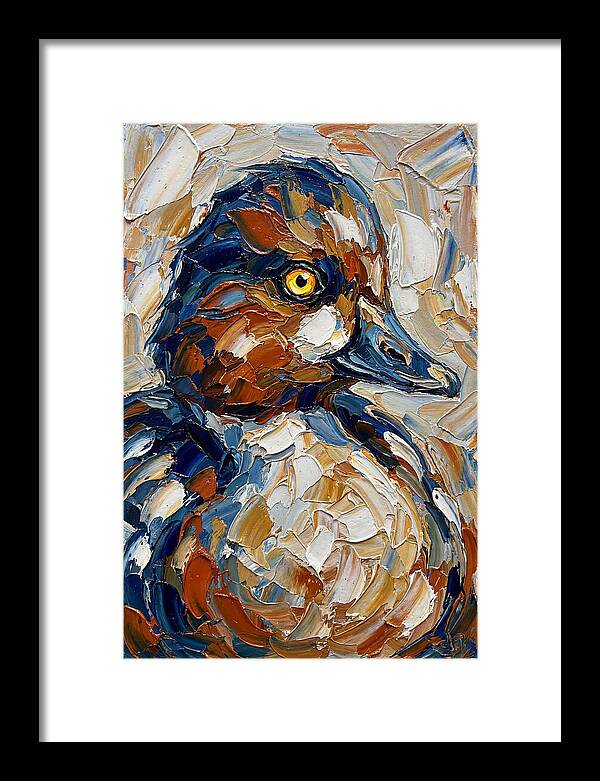 Goldeneye Duck Portrait
