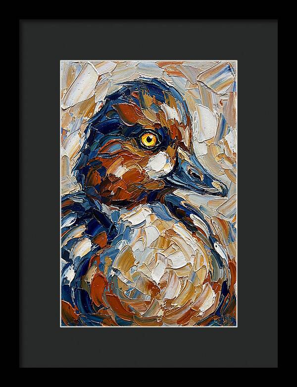 Goldeneye Duck Portrait