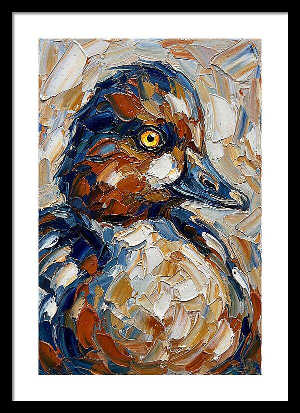 Goldeneye Duck Portrait
