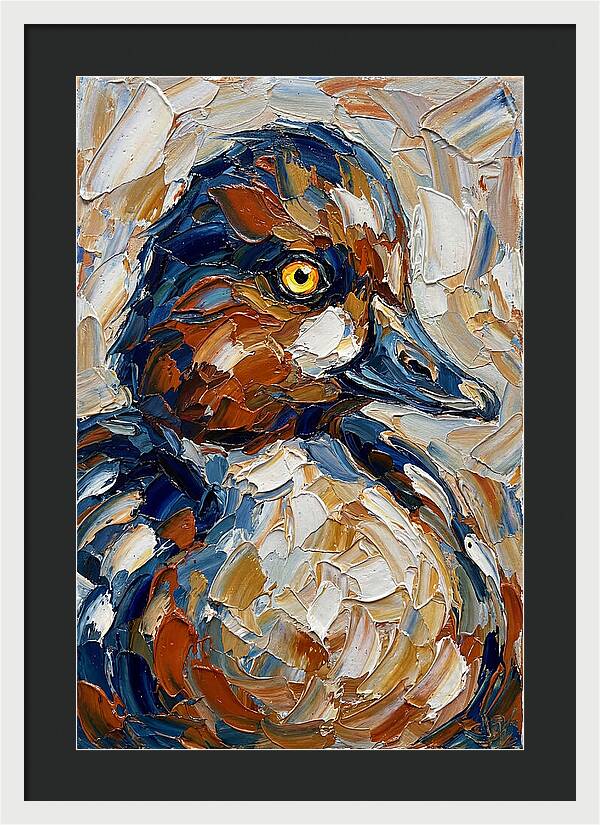 Goldeneye Duck Portrait