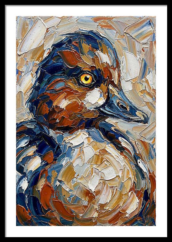 Goldeneye Duck Portrait