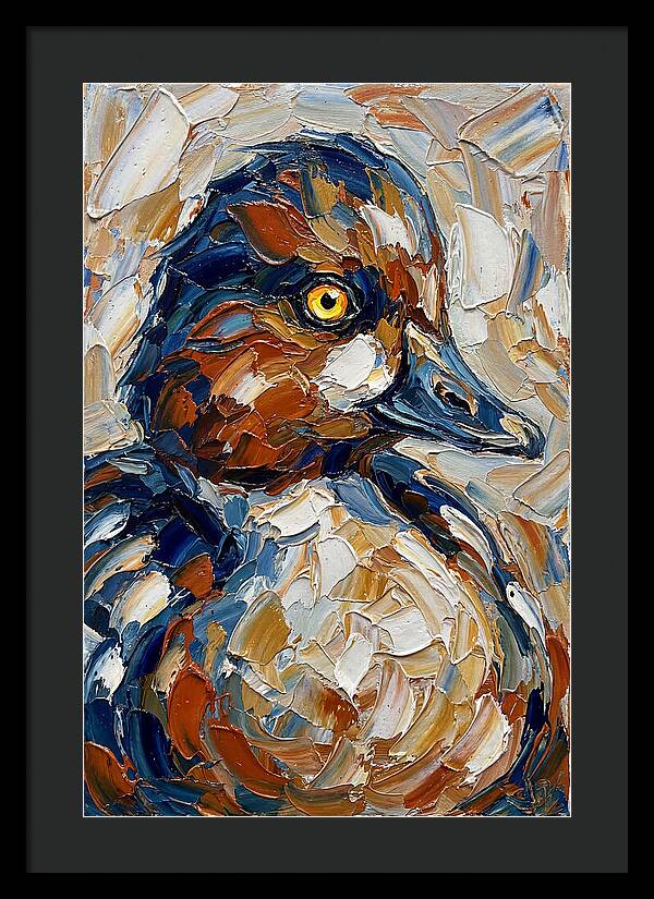 Goldeneye Duck Portrait