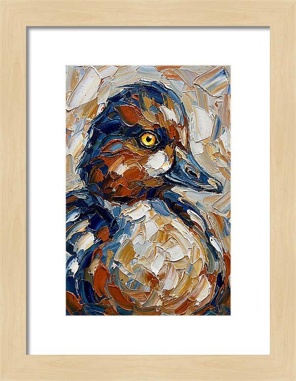 Goldeneye Duck Portrait