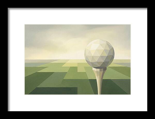 Golf Ball On