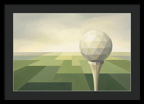 Golf Ball On