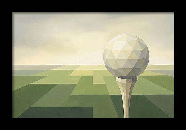 Golf Ball On