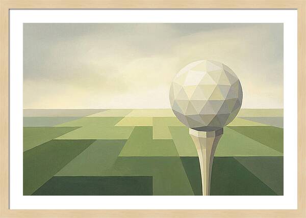 Golf Ball On