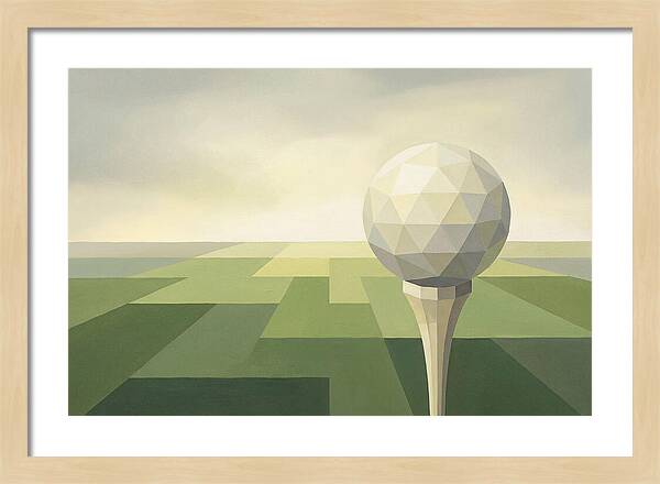 Golf Ball On