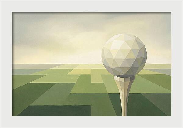 Golf Ball On