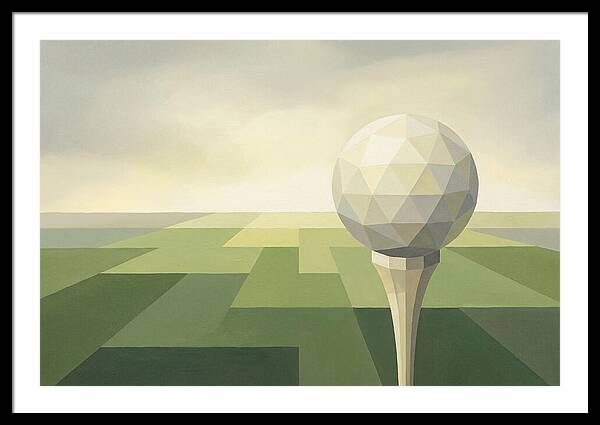 Golf Ball On