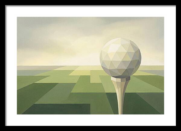 Golf Ball On