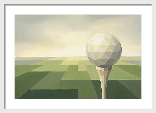 Golf Ball On
