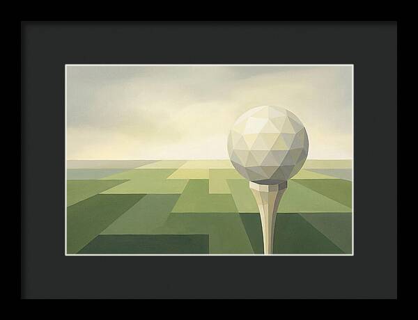 Golf Ball On
