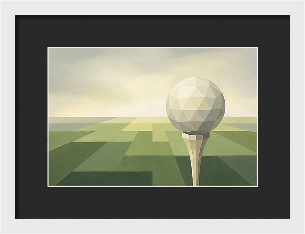 Golf Ball On